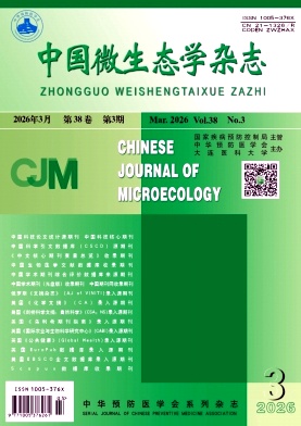 中国微生态学杂志期刊封面
