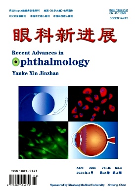 眼科新进展期刊封面