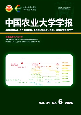 中国农业大学学报期刊封面
