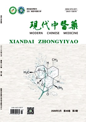 现代中医药期刊封面