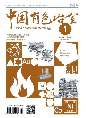 中国有色冶金期刊封面