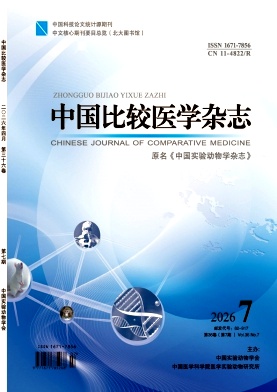 中国比较医学杂志期刊封面