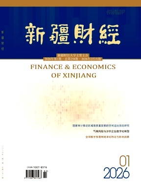 新疆财经期刊封面