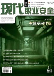 现代职业安全期刊封面