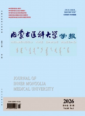内蒙古医科大学学报期刊封面