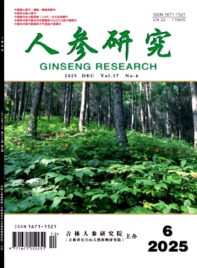 人参研究期刊封面