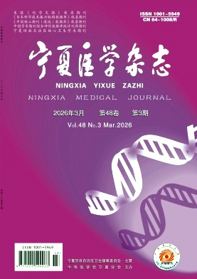 宁夏医学杂志期刊封面