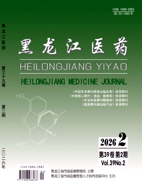 黑龙江医药期刊封面