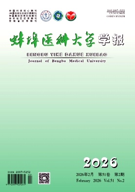 蚌埠医学院学报期刊封面