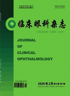 临床眼科杂志期刊封面