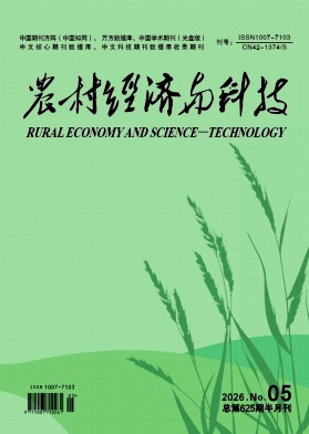 农村经济与科技期刊封面