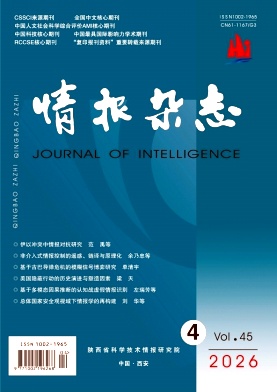 情报杂志期刊封面