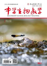 中学生物教学期刊封面