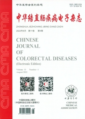 中华结直肠疾病电子杂志期刊封面