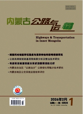 内蒙古公路与运输期刊封面