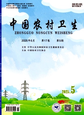 中国农村卫生期刊封面