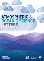 大气和海洋科学快报（英文版）期刊封面