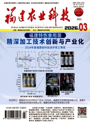福建农业科技期刊封面