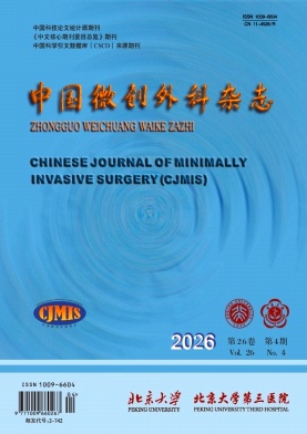 中国微创外科杂志期刊封面