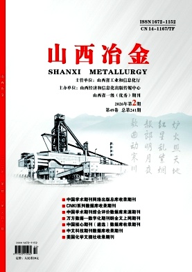 山西冶金期刊封面